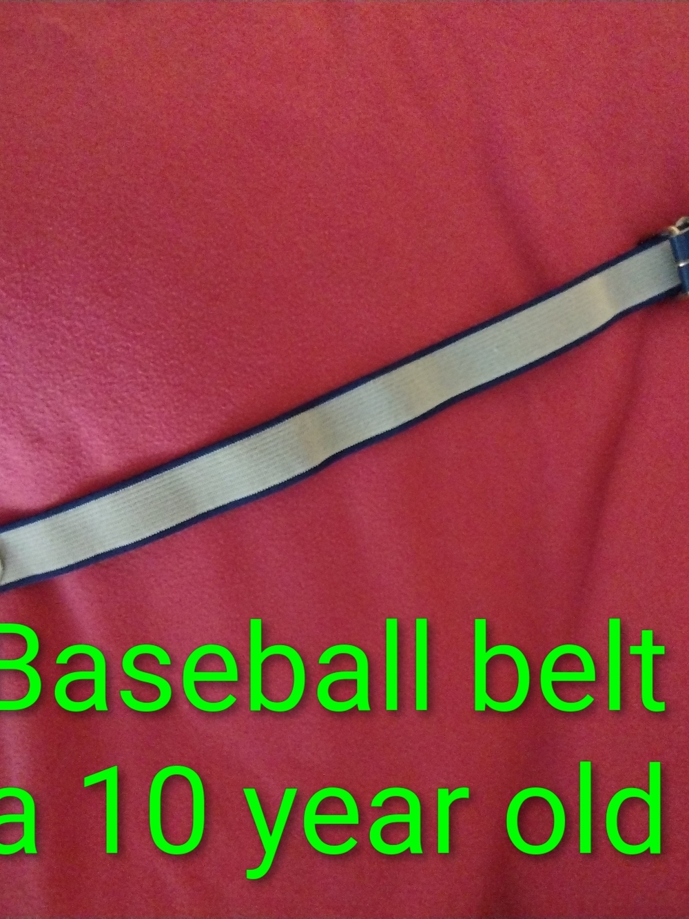 Baseball Belt 🧢 ⚾